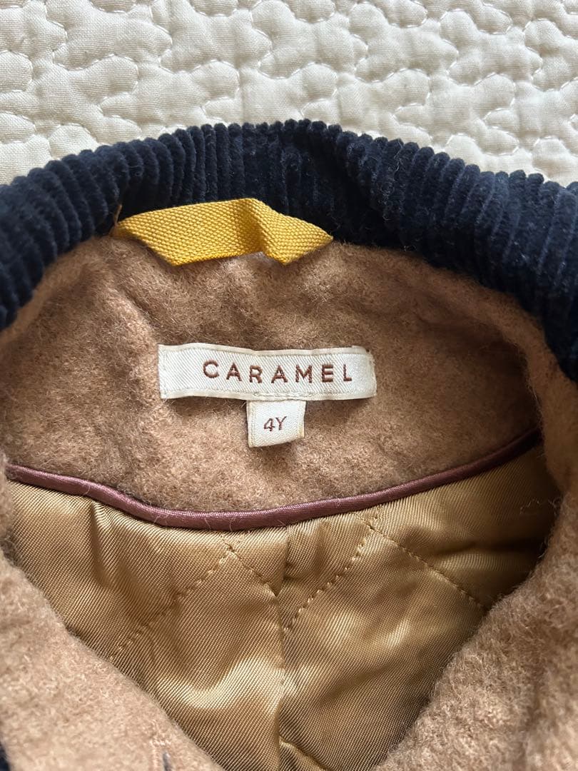 CARAMEL コート 4Y ベージュ
