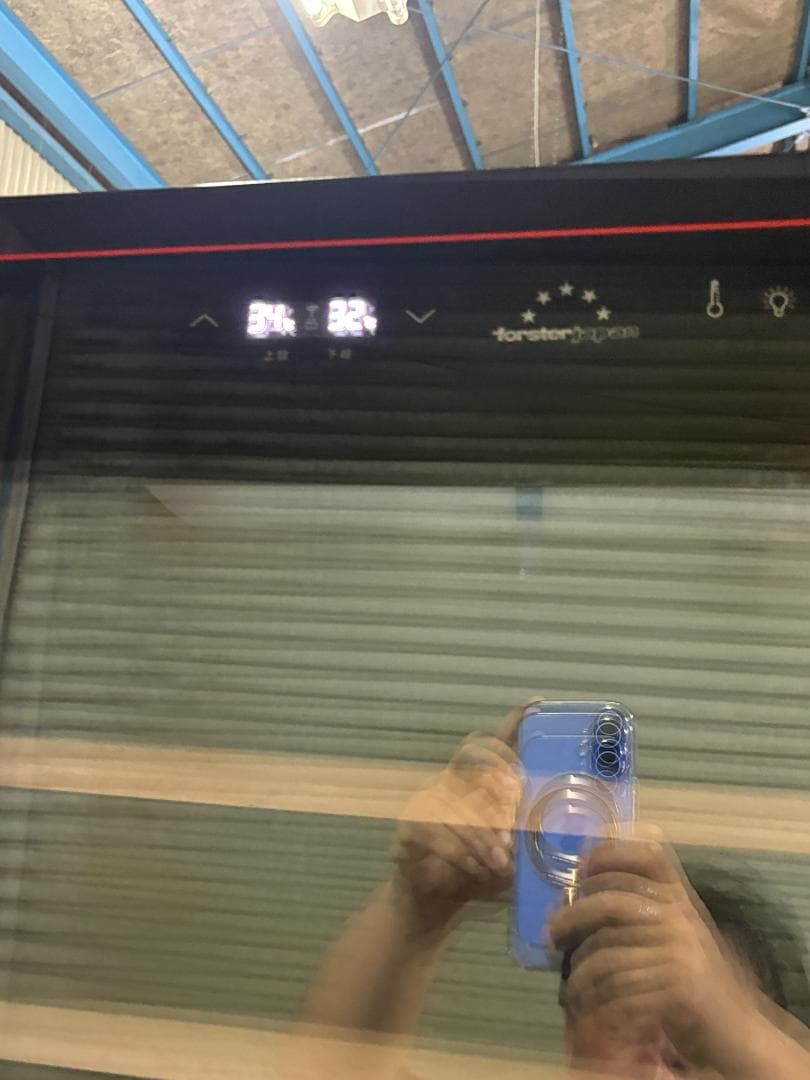 【ドアキー付】フォルスター CASUAL+ FJC‑366GD　ワインセラー