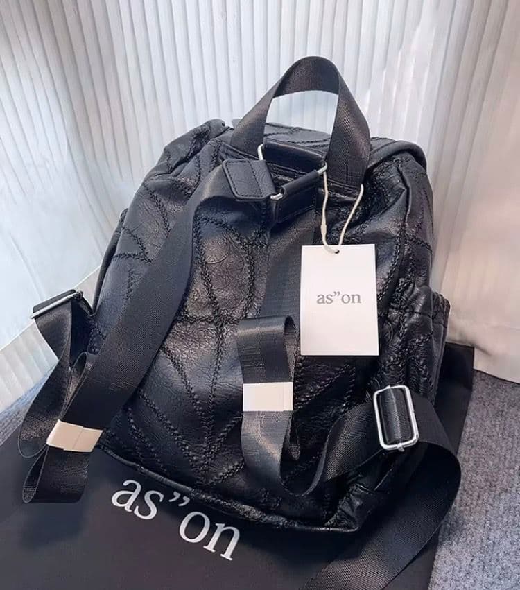 ason BENETTON BACKPACK リュック ブラック 新品