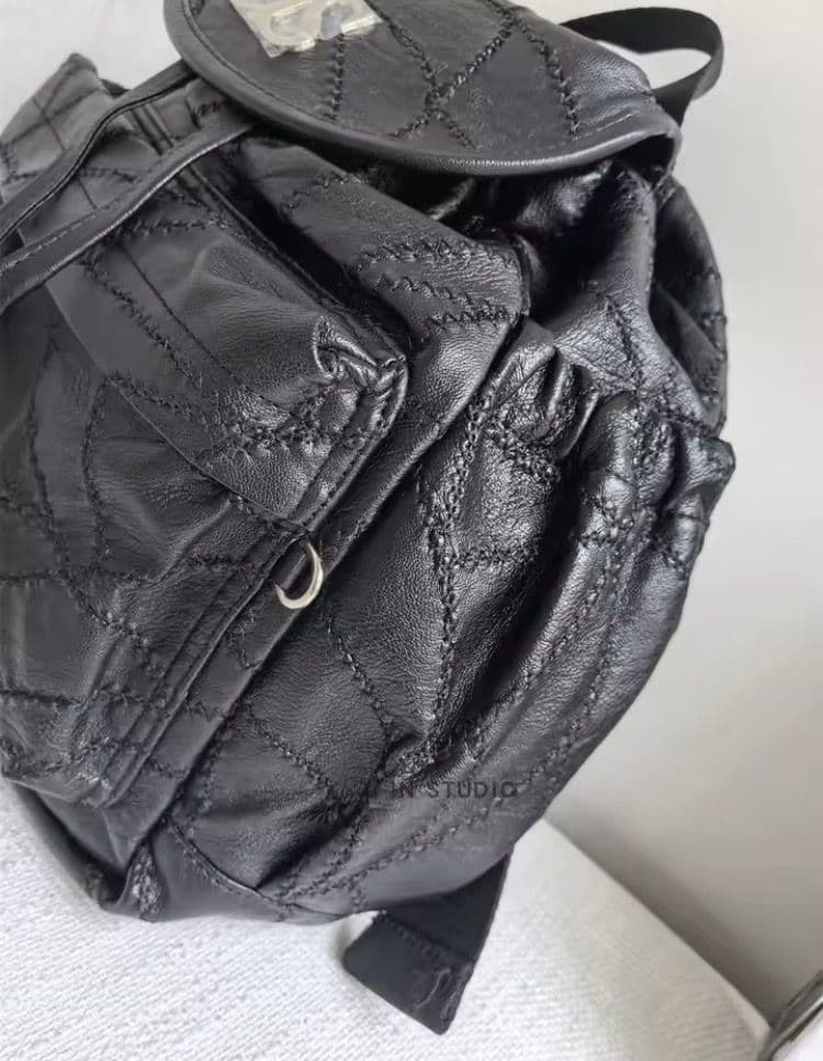 ason BENETTON BACKPACK リュック ブラック 新品