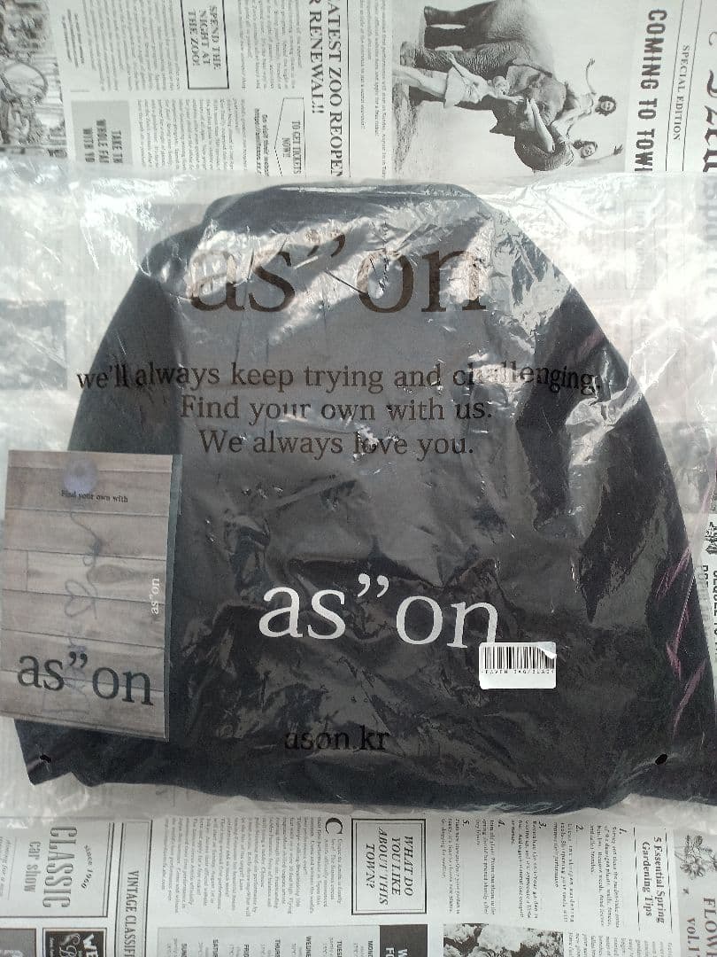ason BENETTON BACKPACK リュック ブラック 新品