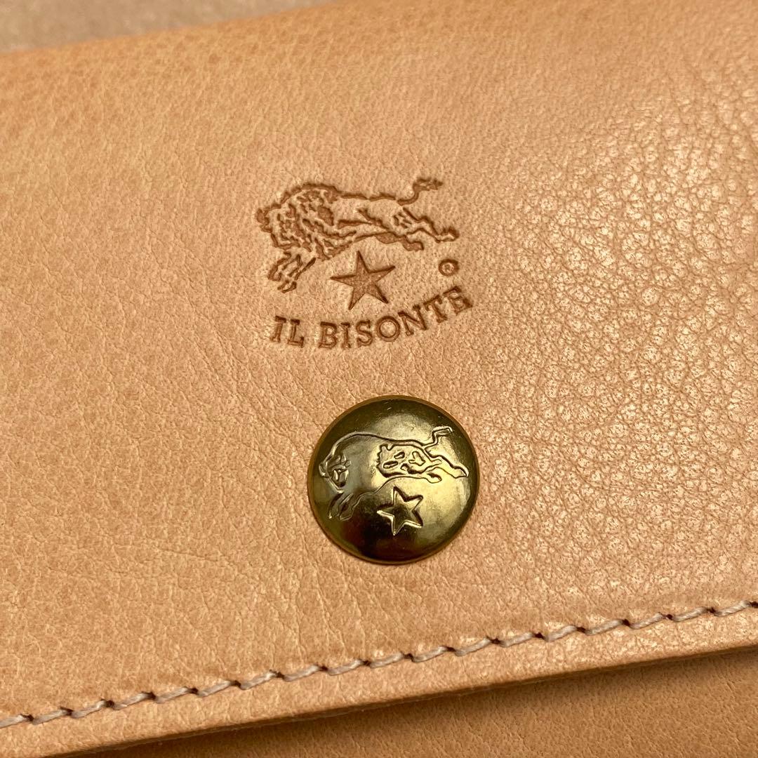 イルビゾンテ　ケース　小銭入れ　小物入れ　ナチュラル