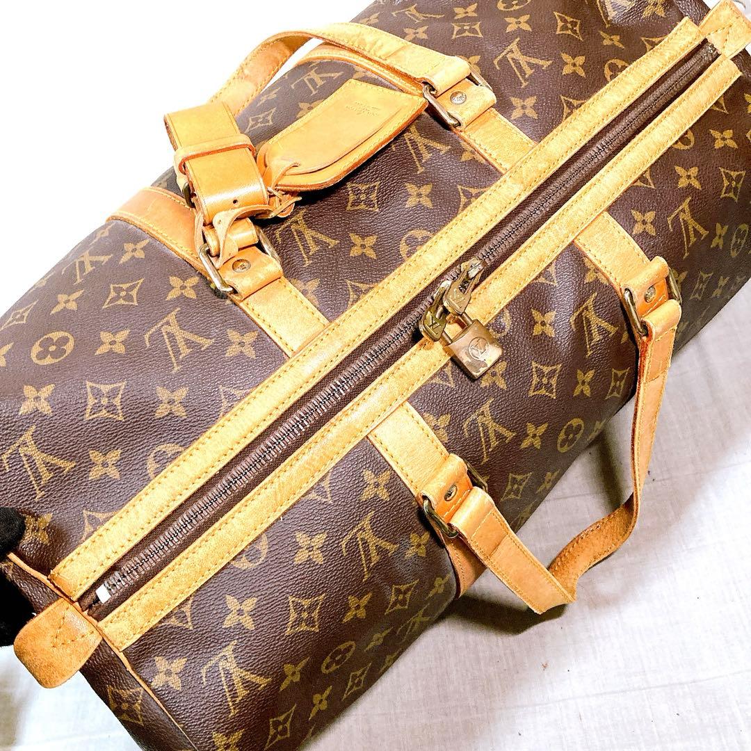 851 ルイヴィトン モノグラム　ハンドバッグ　ボストンバッグサックスプール45