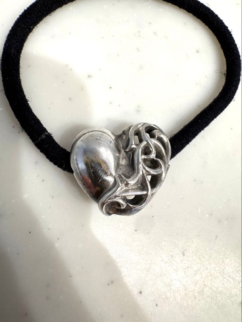 【期間限定出品！早い者勝ち！】クロムハーツ★ダガーハート ヘアアクセシルバー