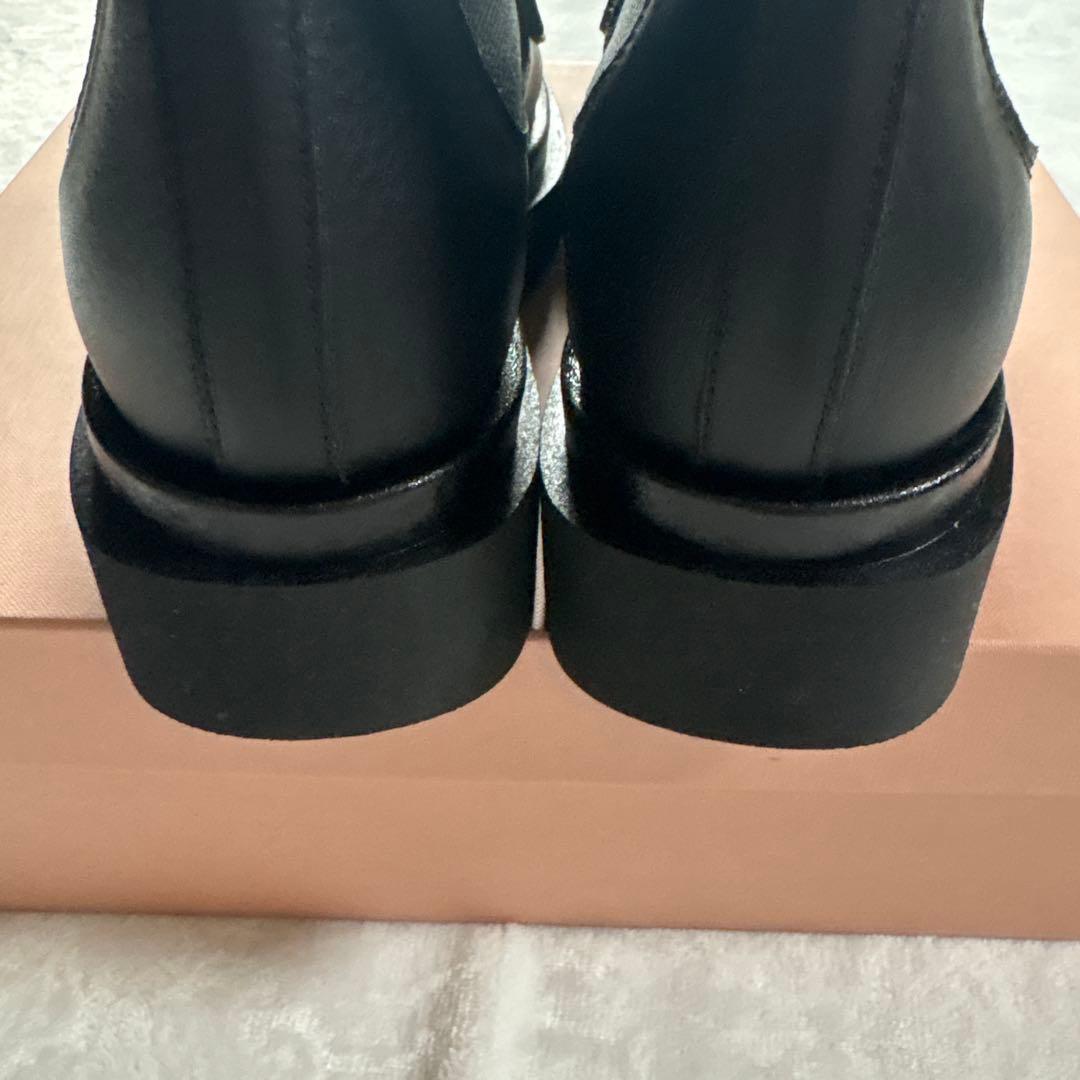 FABIO RUSCONI ブラックブーツ　サイズ40 未使用