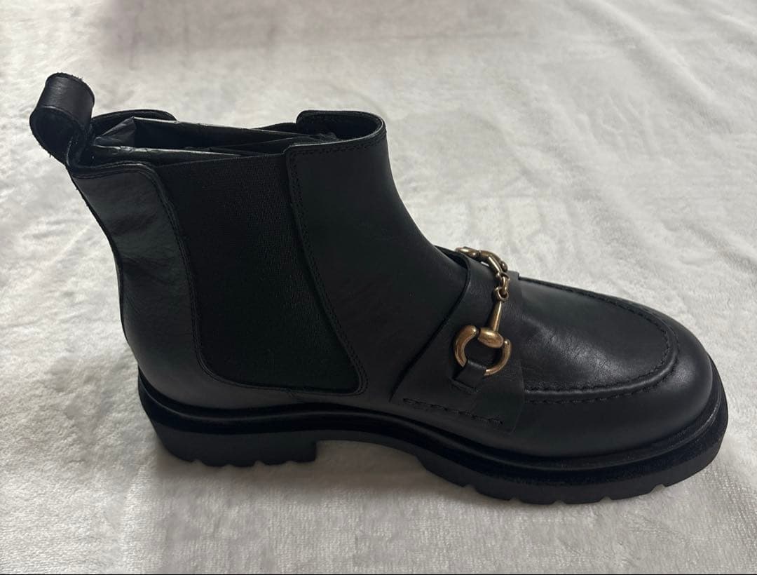 FABIO RUSCONI ブラックブーツ　サイズ40 未使用