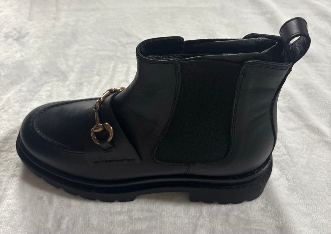 FABIO RUSCONI ブラックブーツ　サイズ40 未使用