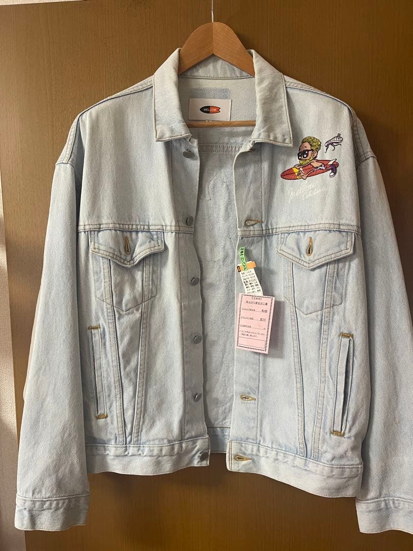 完売品！mellow メロウ　デニムジャケット　サイズL