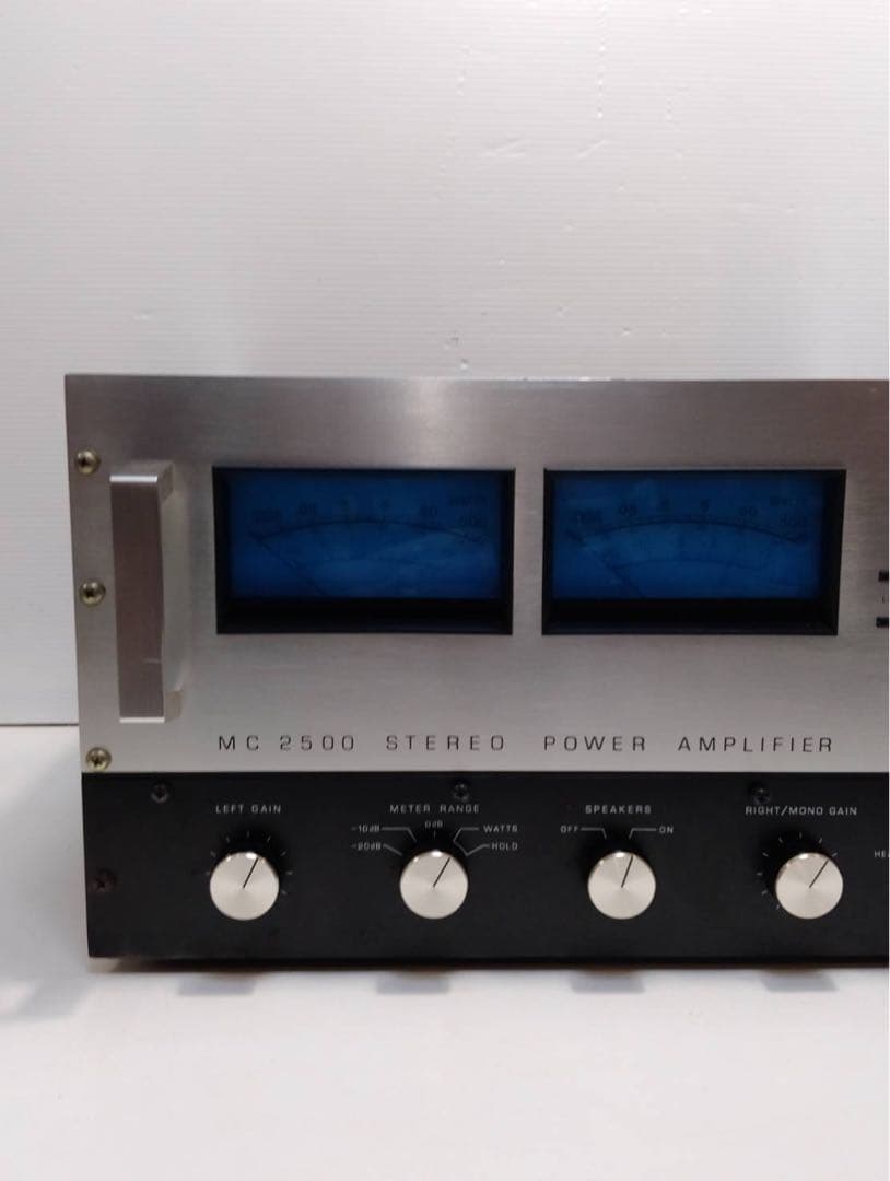 【希少・音出し確認済】McIntosh MC2500 ステレオパワーアンプ