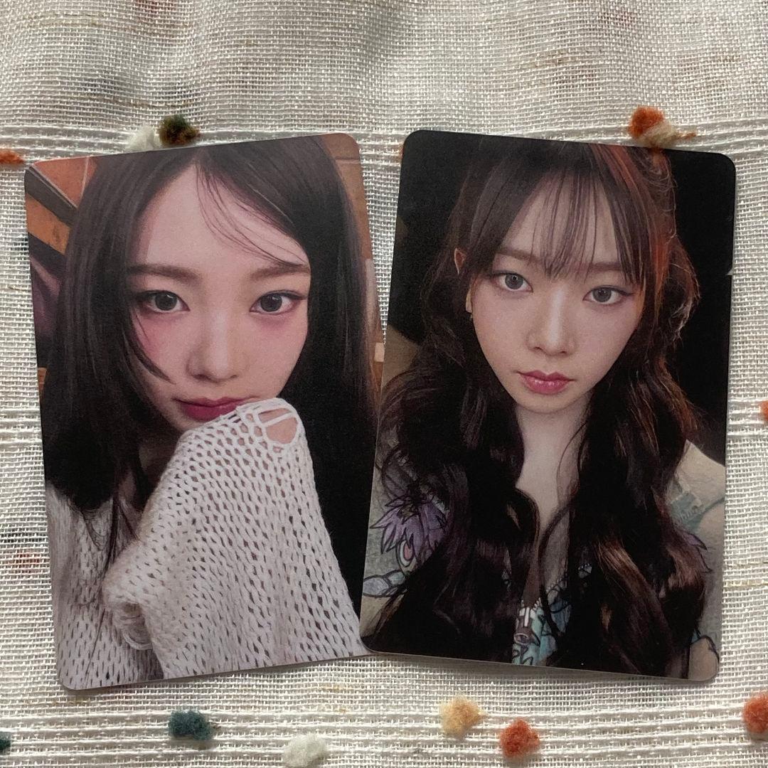 aespa カリナ 購入特典 6000円 ペンミ ファンミトレカ2枚