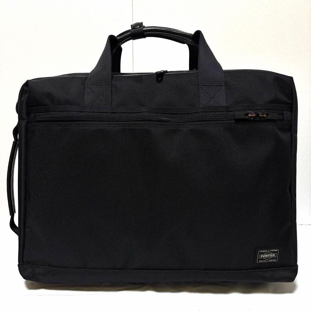 未使用タグ付き✨ ポーターステージ ビジネスバッグ 3way 2層 A4可 黒