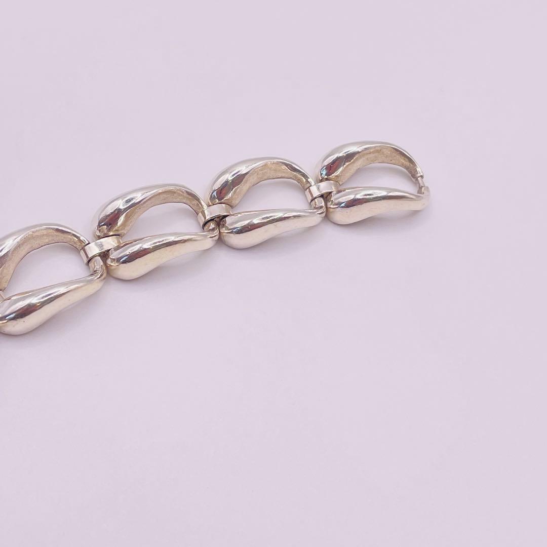 アクセサリー Vintage Italy Sterling Wave Bracelet