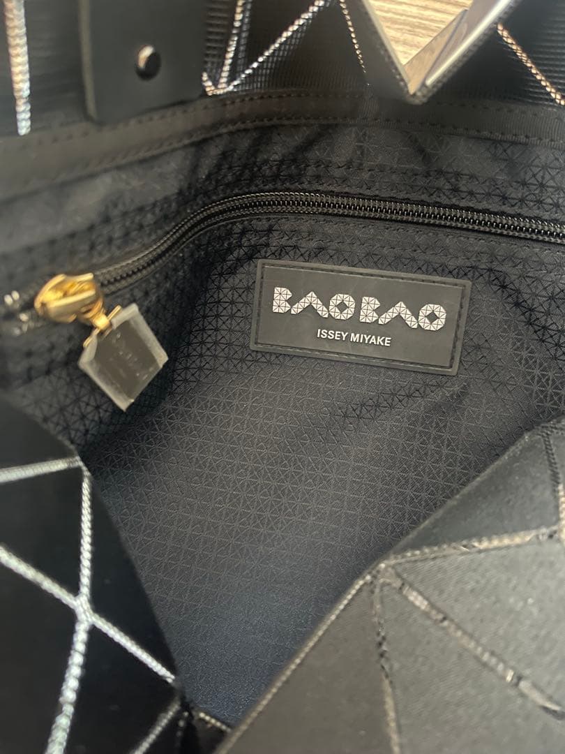 BAOBAO ISSEY MIYAKE トートバッグ 幾何学模様　超美品
