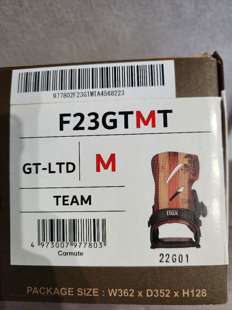 FLUX CV DSW ビンディング　Mサイズ