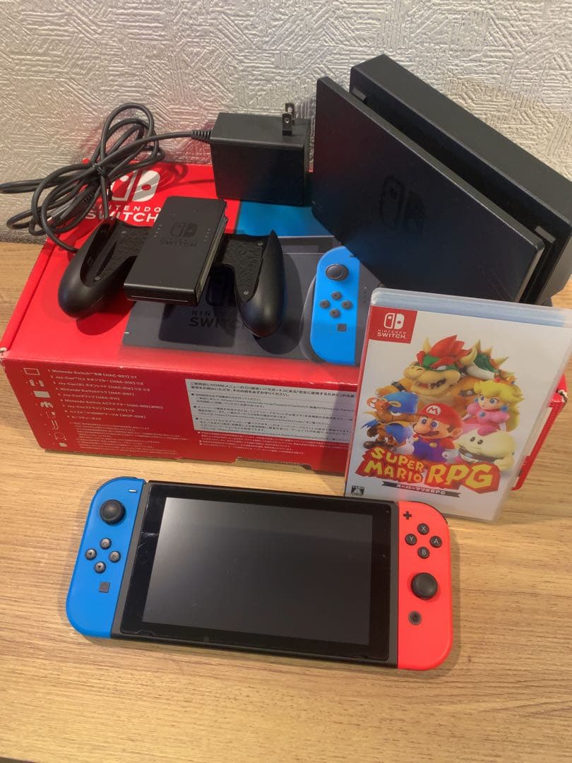 Nintendo Switch + Super Mario RPG+sdカード