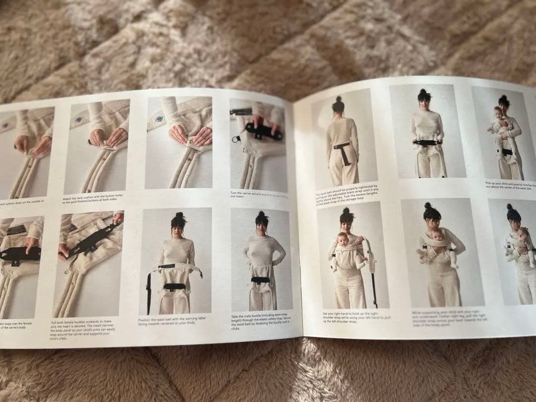 [arti poppe] acomay　ザイガイスト ネイビー 抱っこ紐