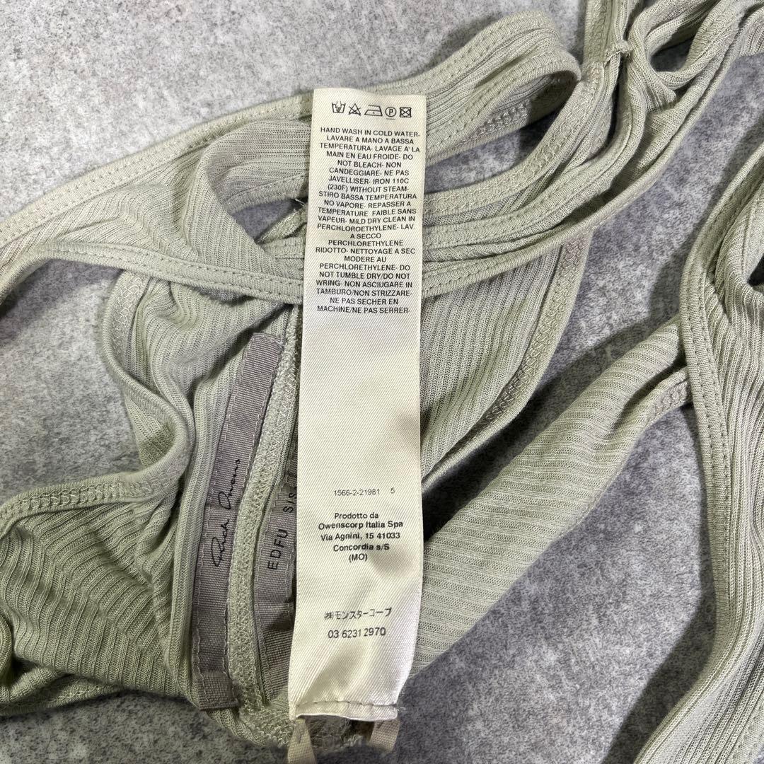 トップス Rick Owens Banana Skeletank Viscose Silk