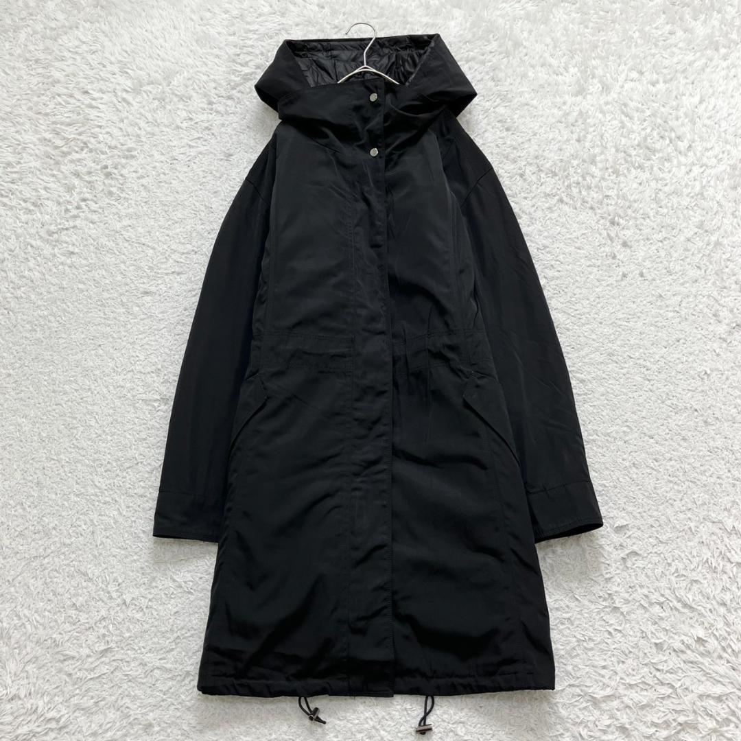 極美品✨自由区 モッズコート ダウンライナー 2WAY 大きいサイズ 46 黒
