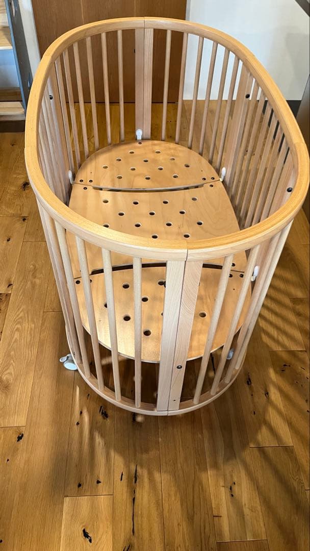 引き取り限定 Stokke Sleepi ベビーベッド　V2? 美品　セット