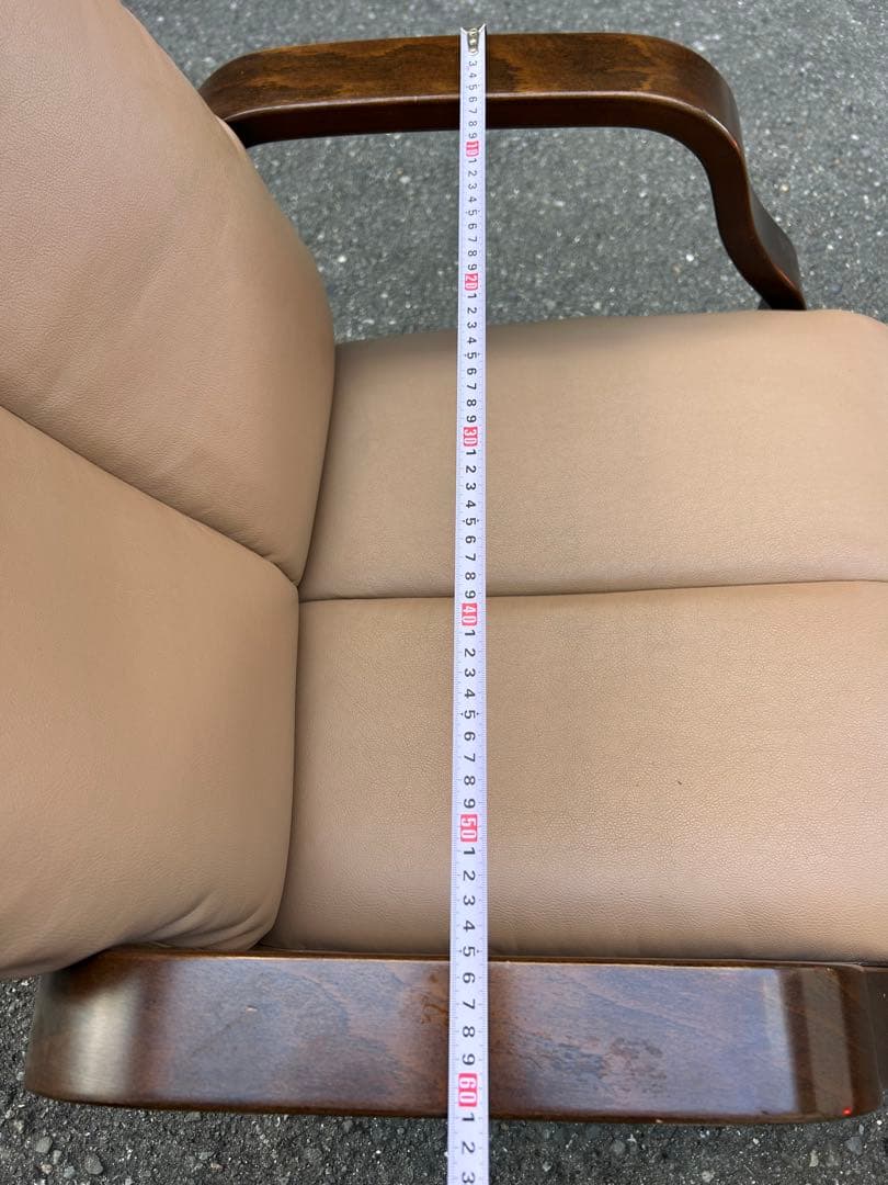 富士ファニチア リクライニングチェア　ベージュ