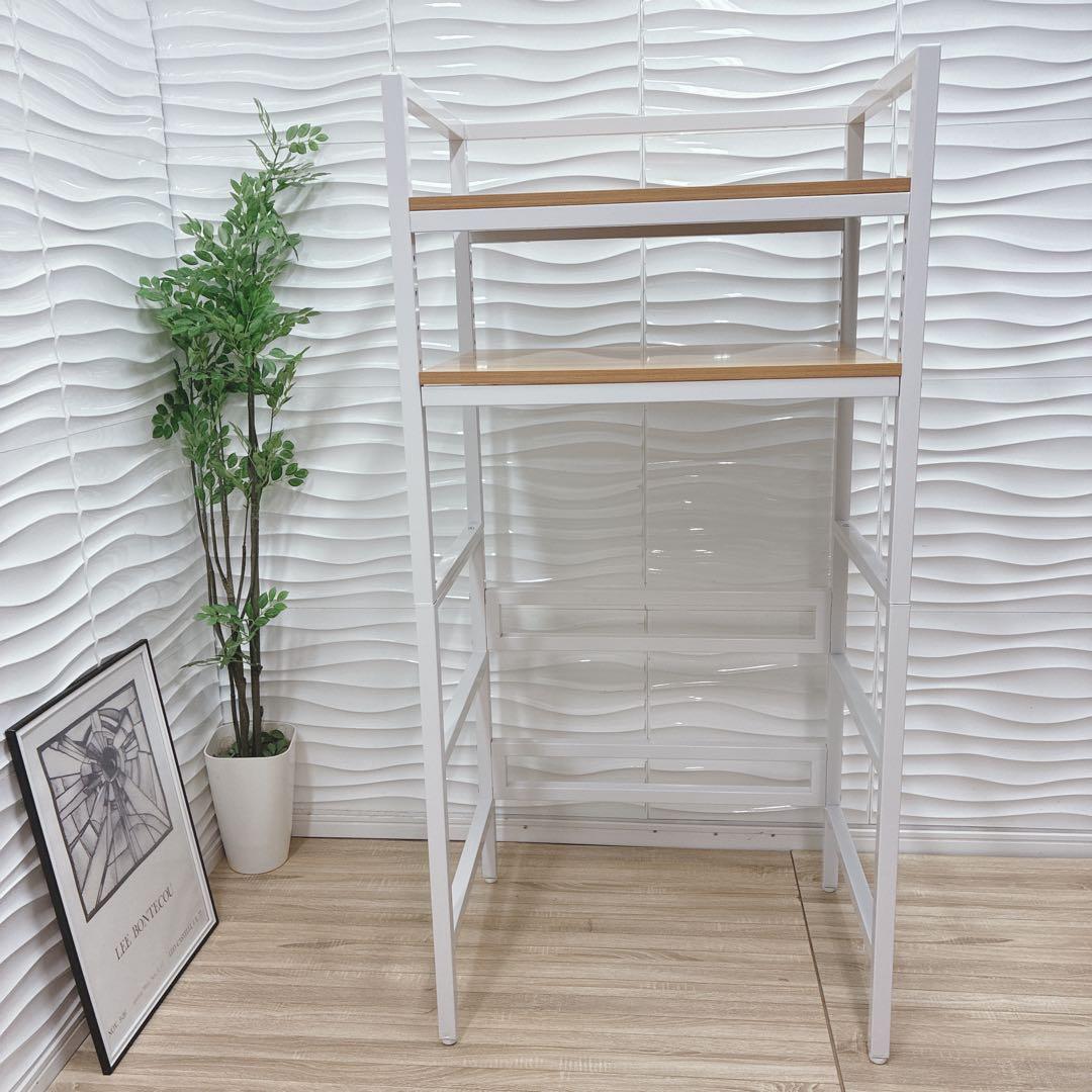 ◇大阪府神戸市配達料無料！◇ランドリーラック◇洗濯機上収納ラック◇乾燥機ラック◇