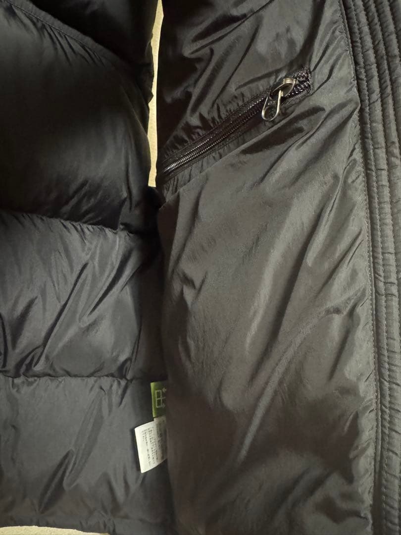 se美品 ノースフェイス ダウンベスト ヌプシ 値下げ不可 ブラック