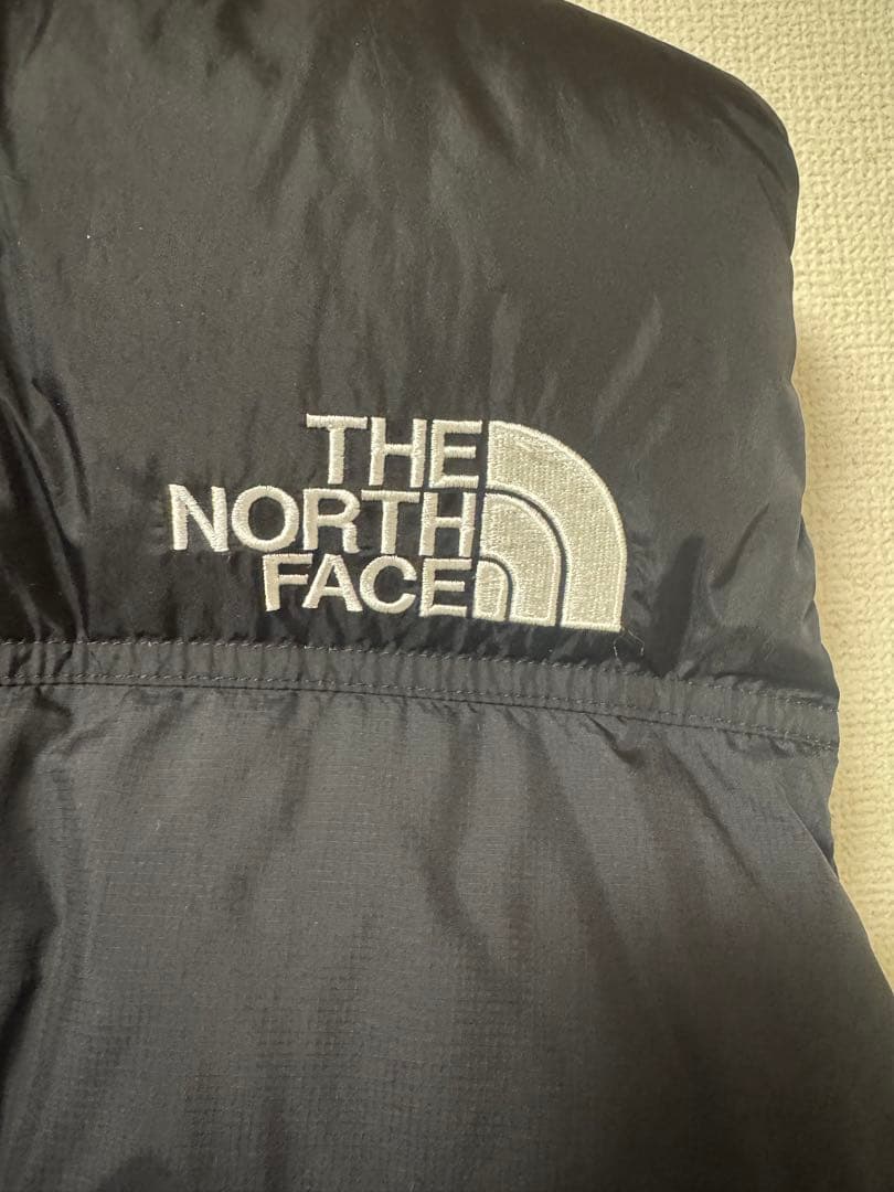 se美品 ノースフェイス ダウンベスト ヌプシ 値下げ不可 ブラック