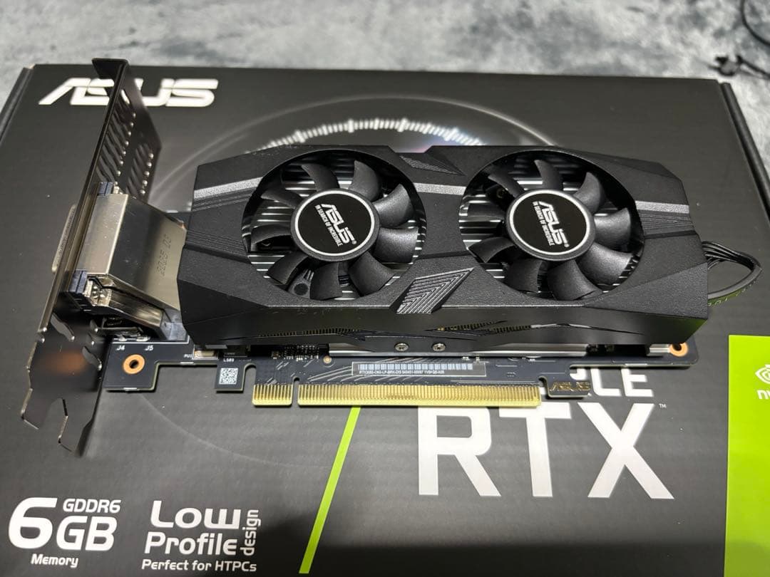 ASUS GeForce RTX3050 LP 中古動作品