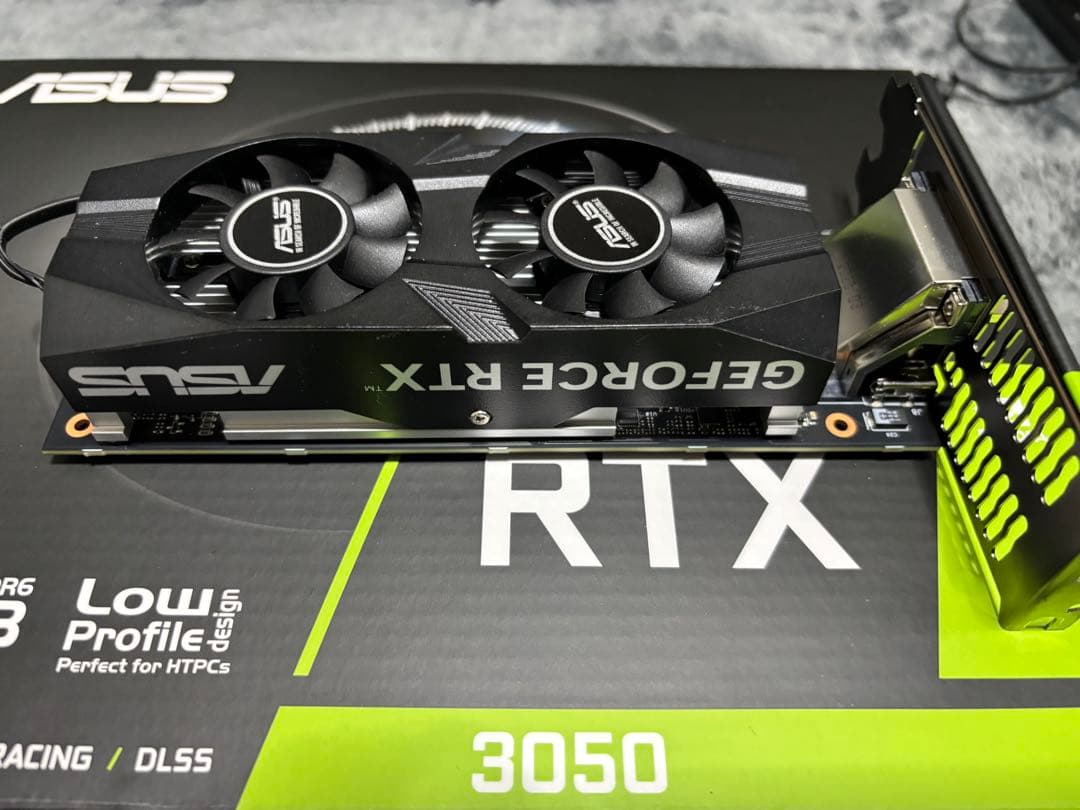 ASUS GeForce RTX3050 LP 中古動作品