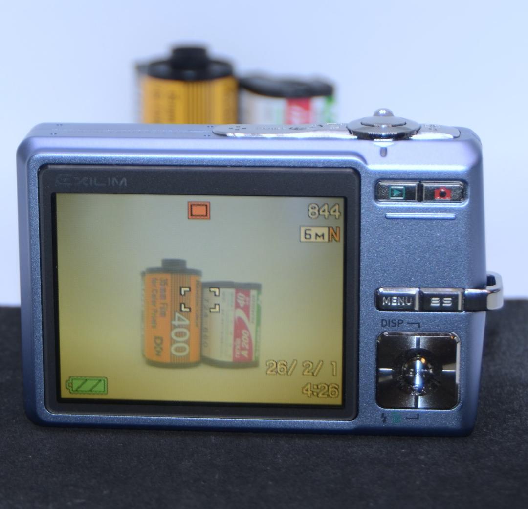CASIO EXILIM EX-Z600 ブルー (動作確認済)