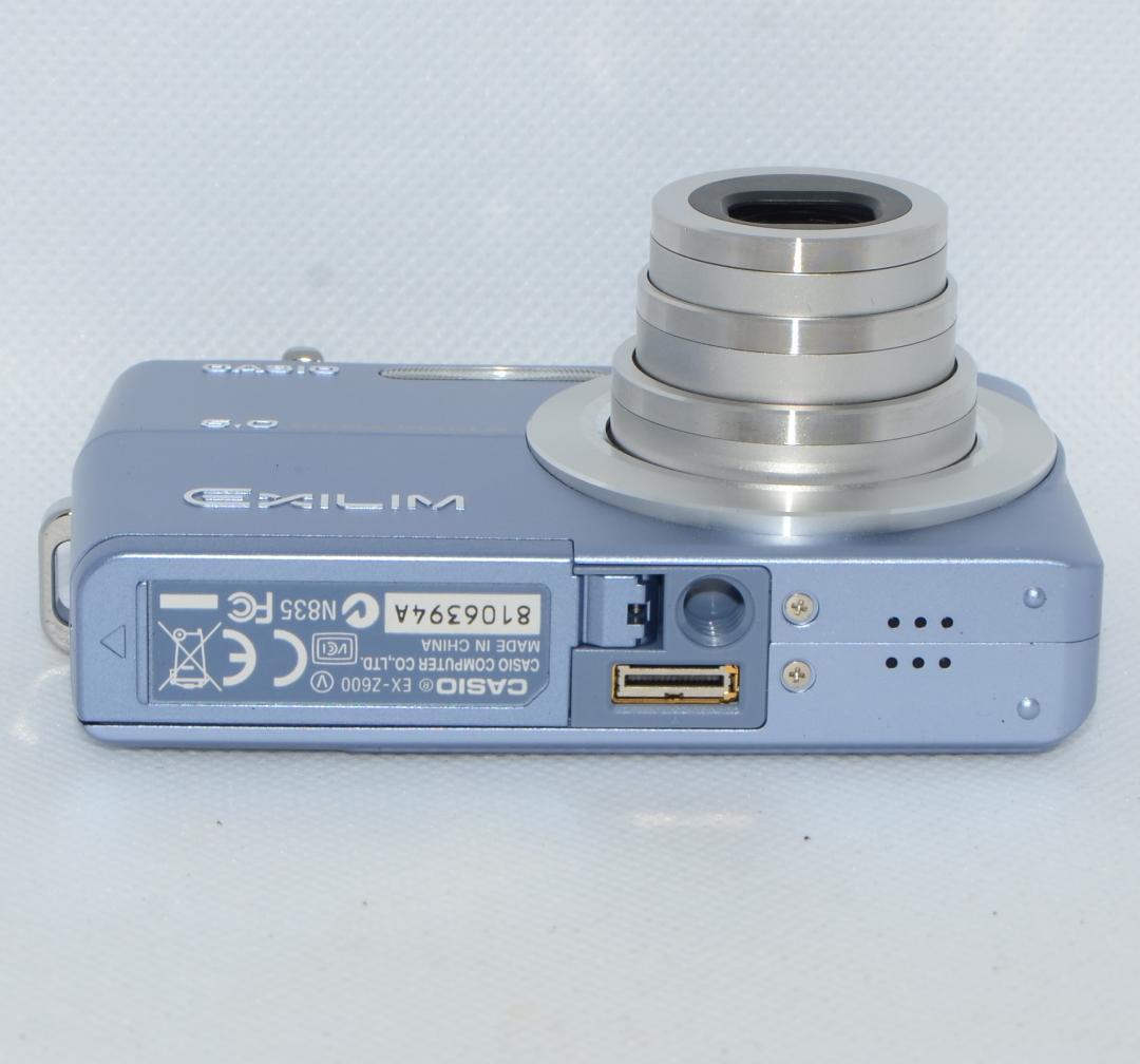 CASIO EXILIM EX-Z600 ブルー (動作確認済)
