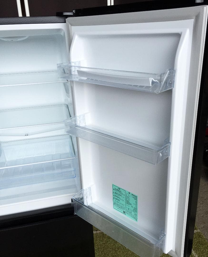 送料込★2ドア冷蔵庫/2D☆2024年☆大容量175L☆ブラック/黒☆ハイセンス