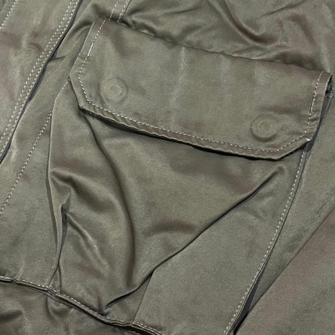 【がりっと】リアルファー ボア 極暖 モッズコート AVIREX