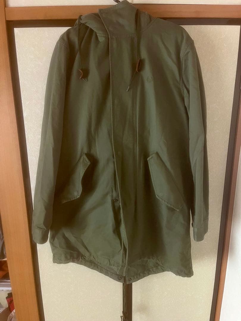 フレッドペリー　FREDPERRY ユニオンジャック　L カーキ　モッズコート