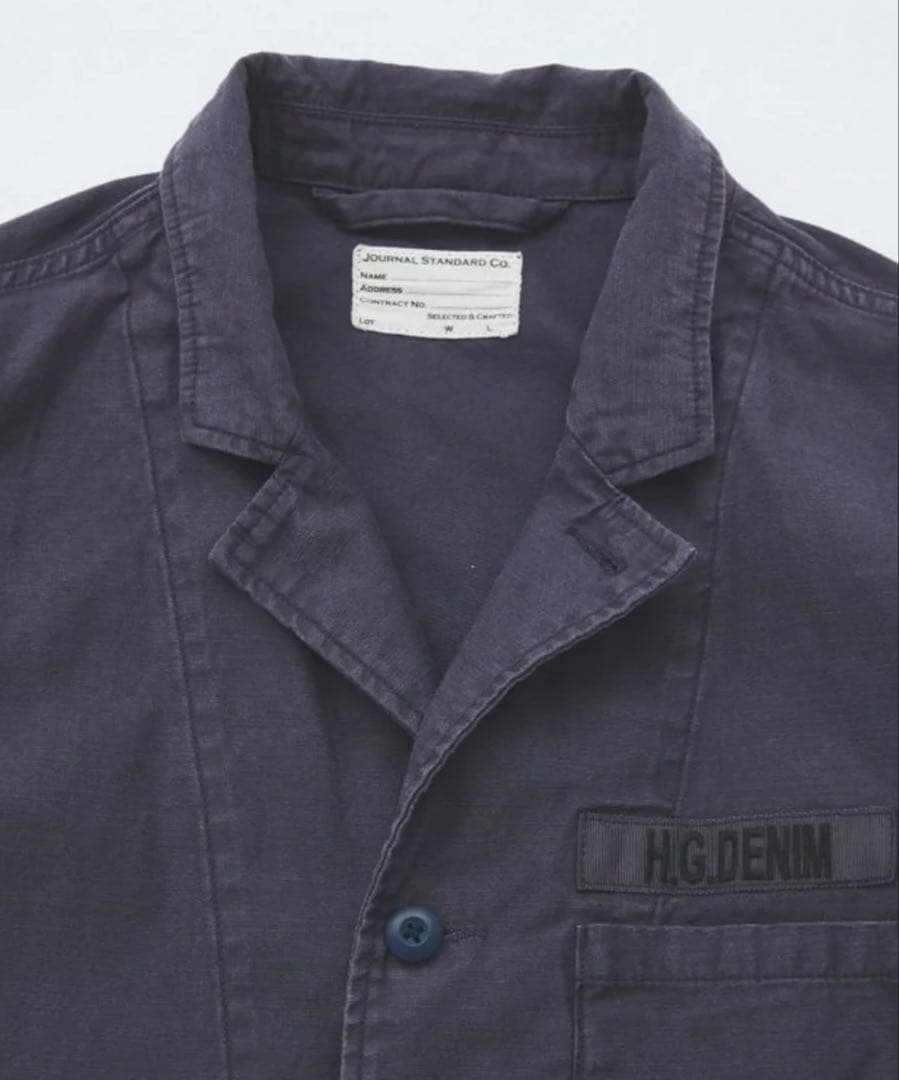 【タグ付】25SS ジャーナルスタンダード　東野デニム カバーオール ジャケット
