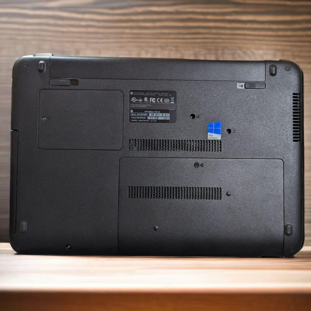 ☆美品☆ HP ProBook 450 G3 Celeron 3855U