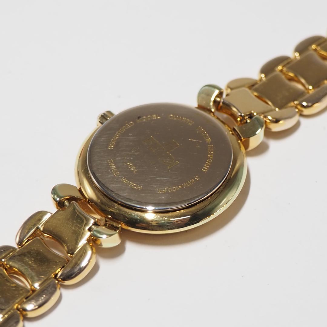 美品 フェンディ FENDI 700L ゴールド文字盤 腕時計 H156