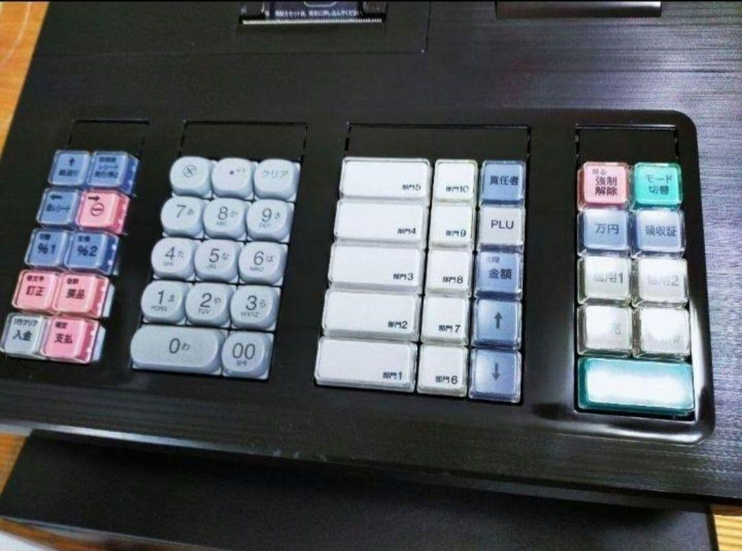 シャープレジスター　XE-A207　PC連携売上管理設定無料　2070556