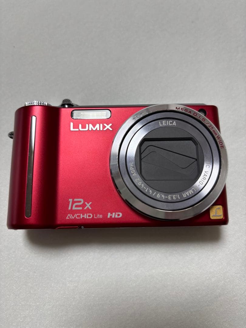 Panasonic DMC-TZ31 赤 12倍ズーム デジタルカメラ