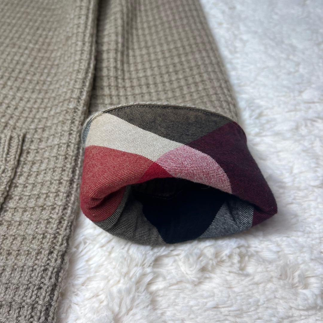 未使用✨ブルーレーベルクレストブリッジ　ダッフルコート　ワッフル　ラクーンファー