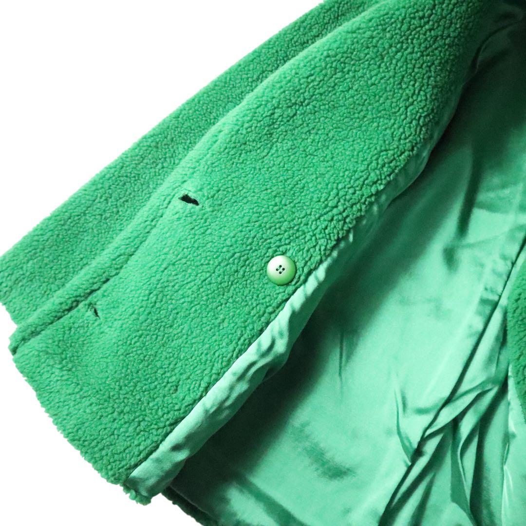 永遠の憧れ♪【最高級】MaxMara マレーラ　テディベアグリーンショートコート