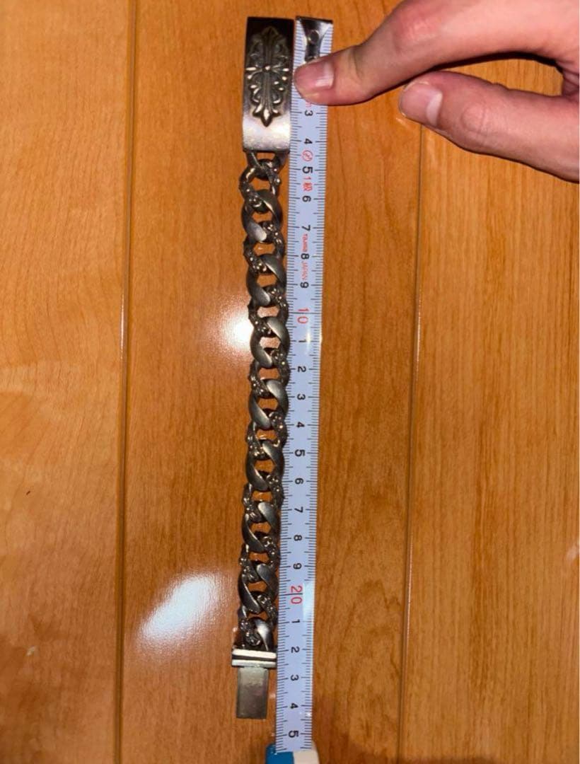 クロムハーツ フローラルクロス IDブレスレット