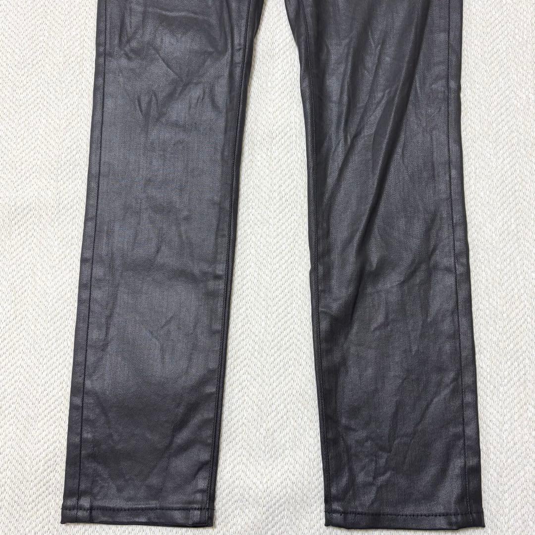 美品 SAINT LAURENT サンローラン ブラック スキニー デニム 25