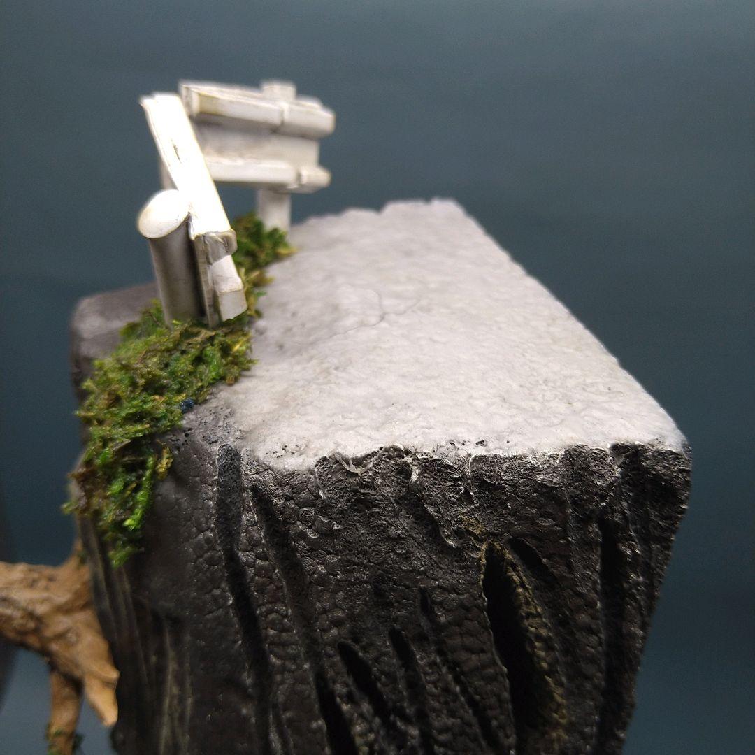 プラモデル ルパン三世 カリオストロの城 旅立ち＆断崖 塗装済み完成品