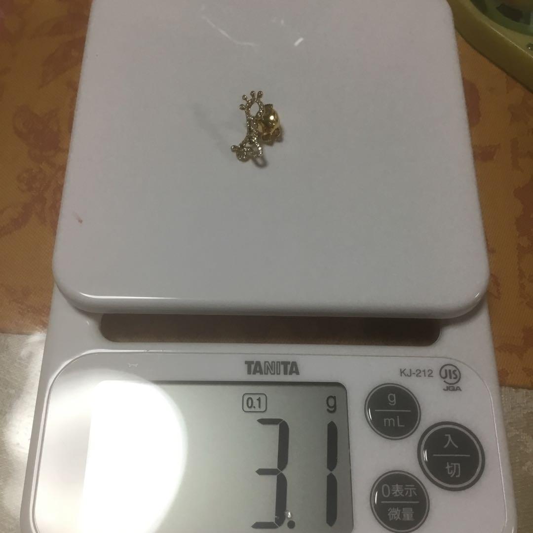 最終お値下げ‼️k18YGダイヤモンドブローチキリン