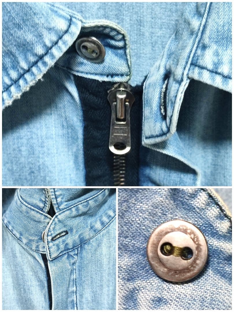 Roar デニムシャツ