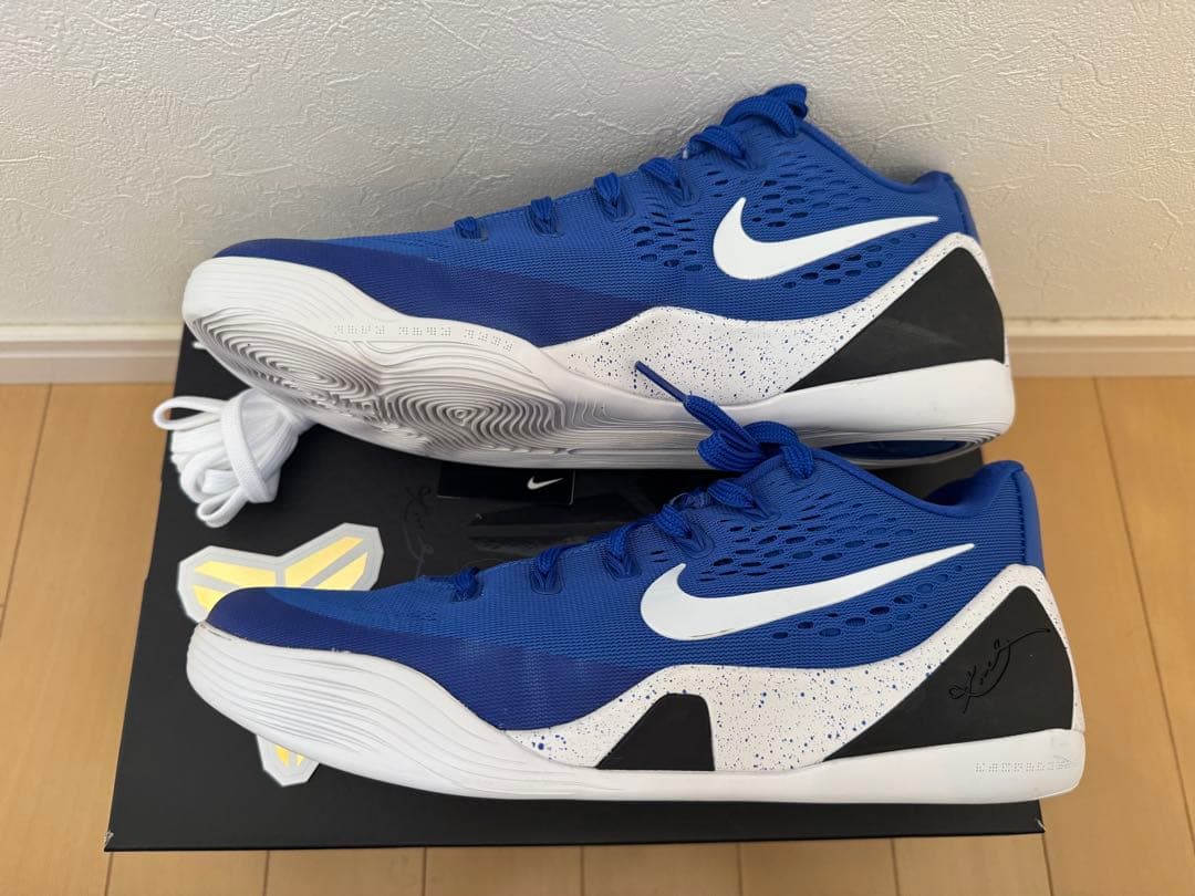 Nike Kobe9 elite low 27.5 game  ブルー