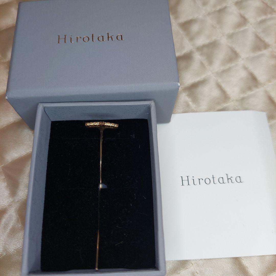 ✨美品✨HirotakaTRAPEZE ダイヤモンド0.03 アローピアス