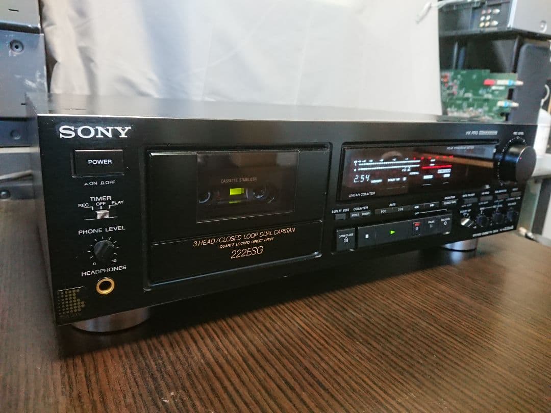 美品メンテナンス整備済SONY製カセットデッキTC-K222ESG