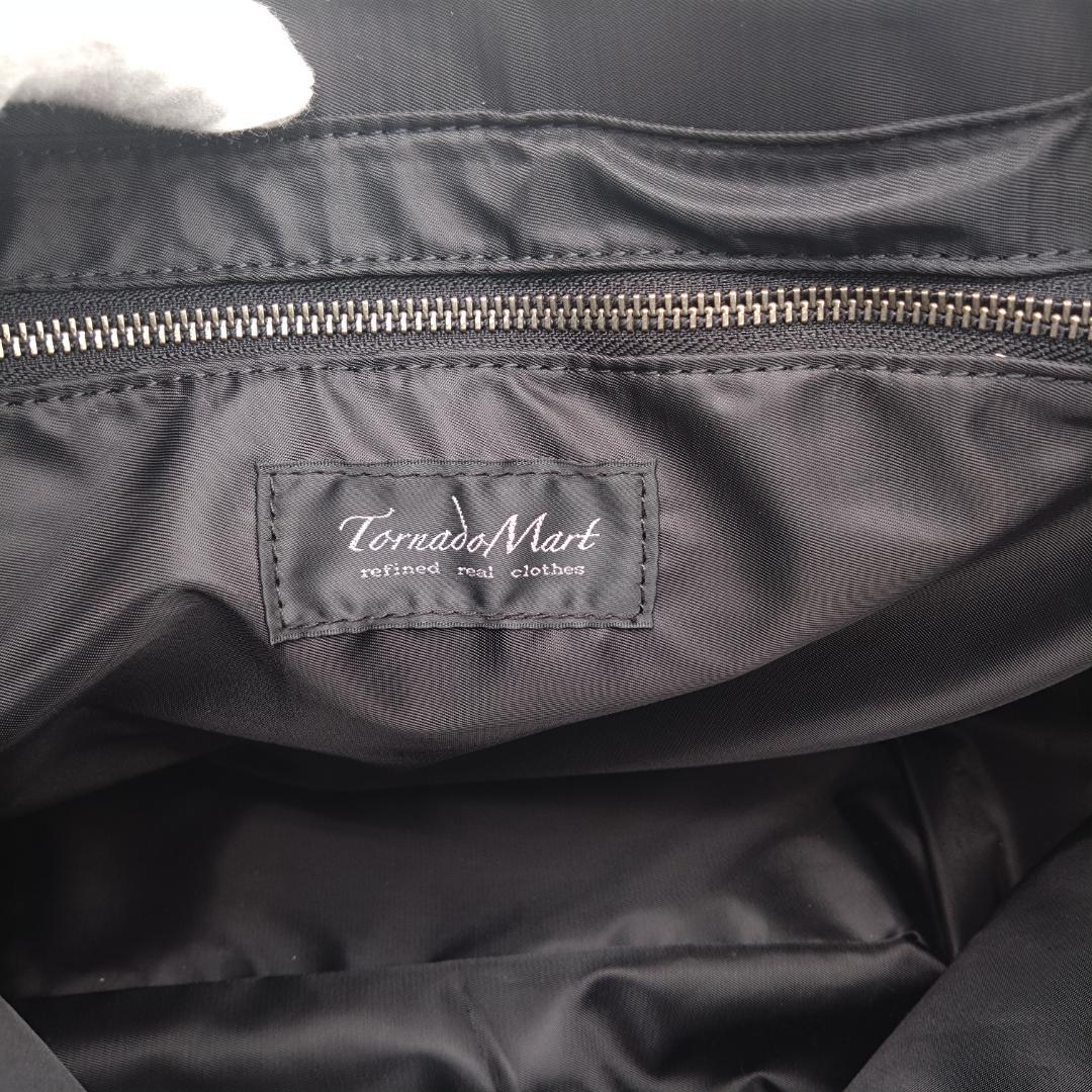 美品 トルネードマート オールレザー トートバッグ グレー